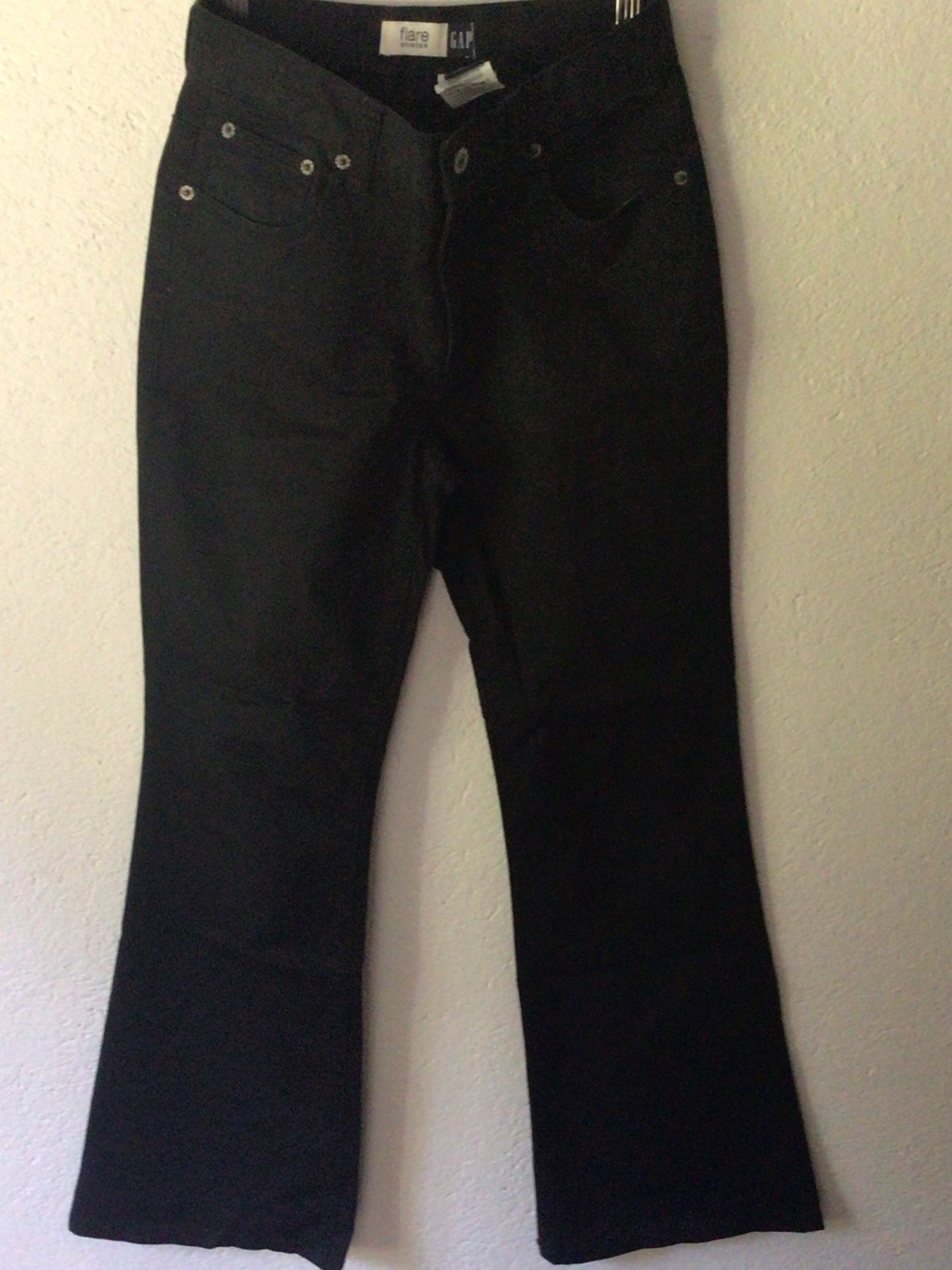 GAP Black FlareJeans with Five-Pocket Styles